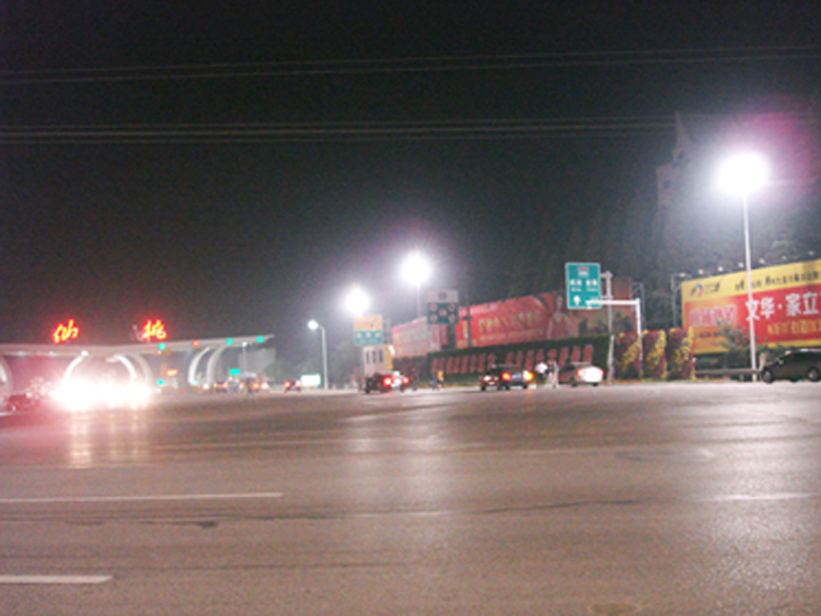 湖北仙桃高速出口照明工程案例